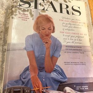 1963 Vintage Sears Catalog Cover